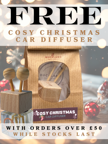 Cosy Christmas Refillable Car Air Diffuser