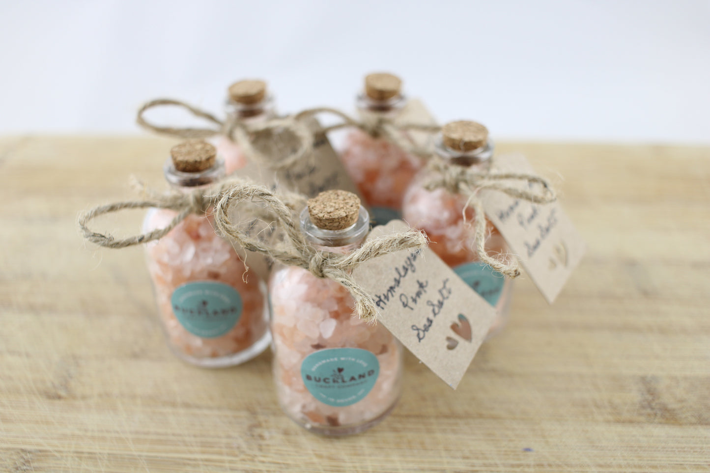 Himalayan Pink Sea Salt in a bottle