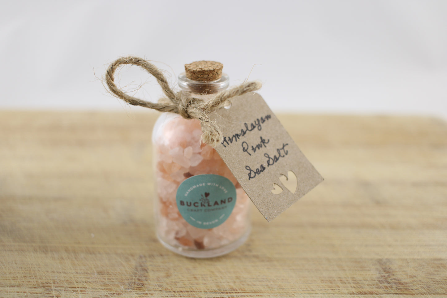 Himalayan Pink Sea Salt in a bottle